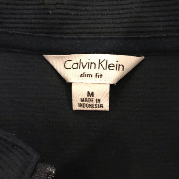 Calvin Klein Sweater Dark Blue Size M - Picture 4 of 4